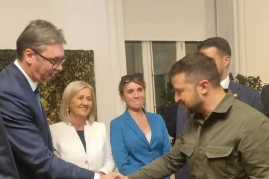 Vučić se susreo sa Zelenskim u Atini: Predsednik postavio fotografiju na Instagramu