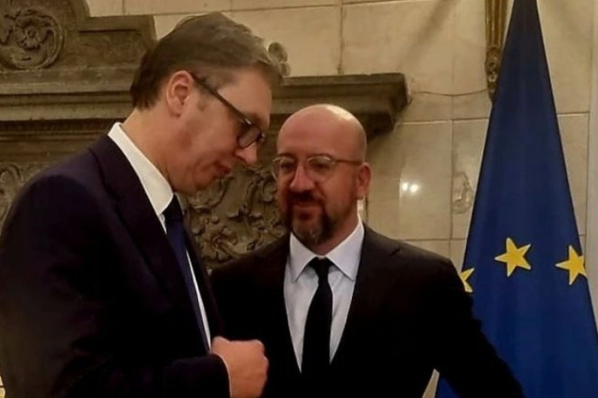 Vučić se sreo sa Mišelom u Atini: "Imali smo dug i dobar razgovor"
