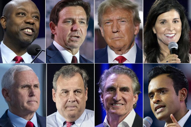 Republikanci se spremaju za prvu predizbornu debatu: Ko su kandidati i zašto neće biti Trampa?