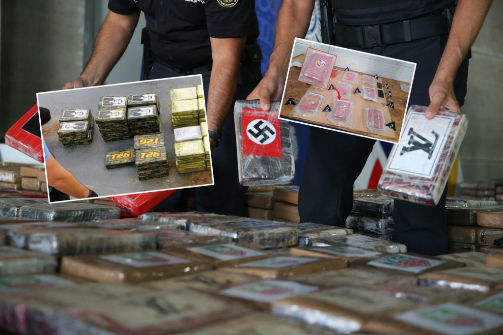 Tajni simboli na paketima kokaina: Evo šta znače Hitler, Princip, Obilić...