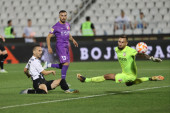 Stojković posle prvenca za Partizan: Pomislio sam kod 1:1 "je l’ moguće da uvek primamo ovako spektakularne golove" (GALERIJA)