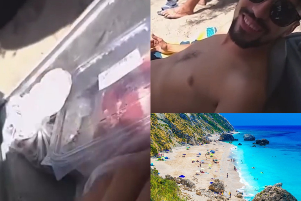 "Mi nismo paradajz turisti, mi smo prehrambeni turisti": Mladići iz Srbije "prešli igricu", pokazali šta su sve poneli na plažu (VIDEO)