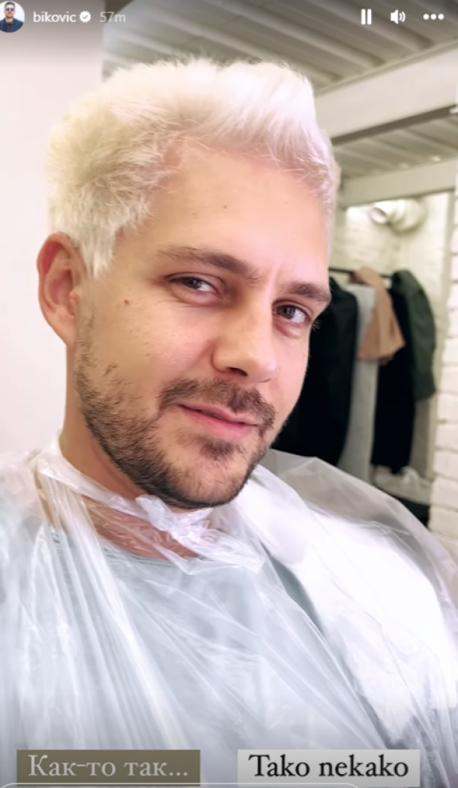 Miloš Biković drastično promenio imidž zbog nove uloge: Pogledajte kako izgleda kao pop pevač (FOTO)
