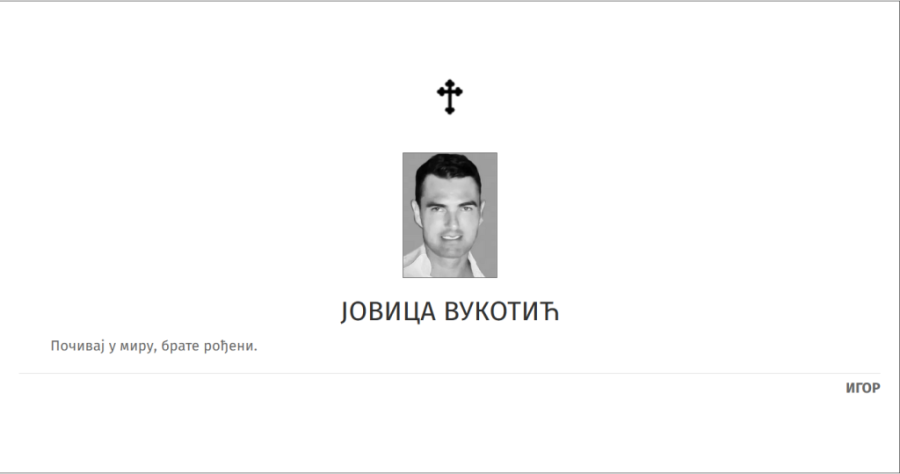 "Počivaj nam u miru i spokoju voljeni naš": Porodica Jovana Vukotića uoči godišnjice ubistva objavila pomen, od brata posebna poruka!