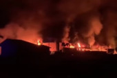 Buknuo požar posle ponoći kod Varvarina: Gorela hladnjača