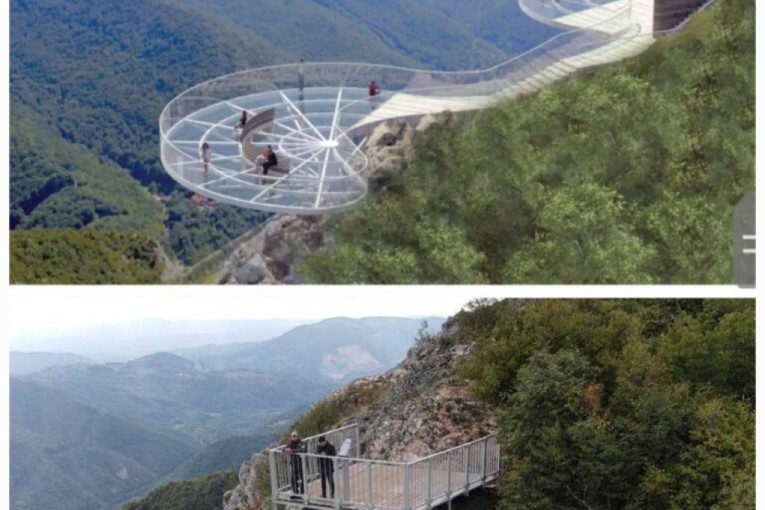 Svetsko čudo na vrhu srpske planine: Čačak će biti jedan od 10 gradova koji će imati Skywalk atrakciju (FOTO)