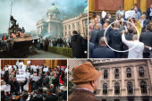Opozicija ponovo pravila haos u parlamentu: Maštaju o novom Petom oktobru i paljenju Skupštine, kako bi nastavili pljačku Srbije