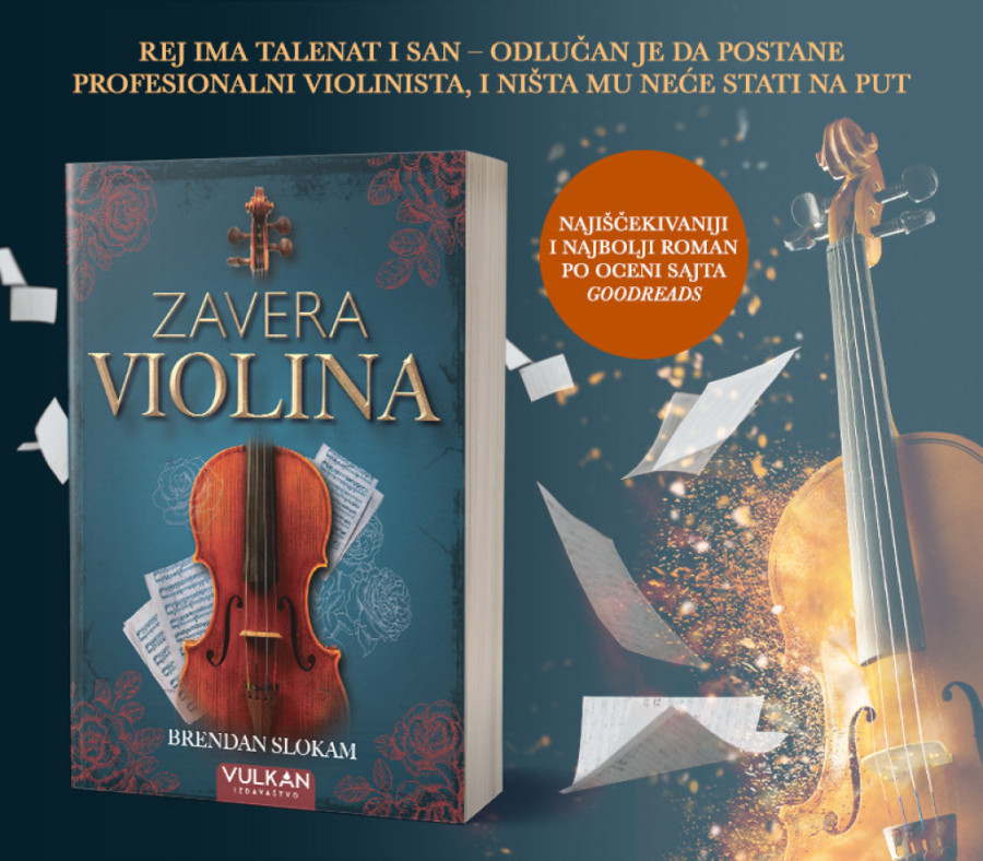 Istorijski triler Brendana Slokama „Zavera violina“ u prodaji: Dirljiva priča o nesputanoj ljubavi prema muzici