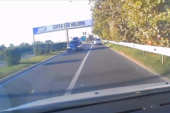 Neverovatno! Još jedna vožnja u kontra smeru kod aerodroma Nikola Tesla: Automobil sa novosadskim tablicama napravio pometnju (VIDEO)