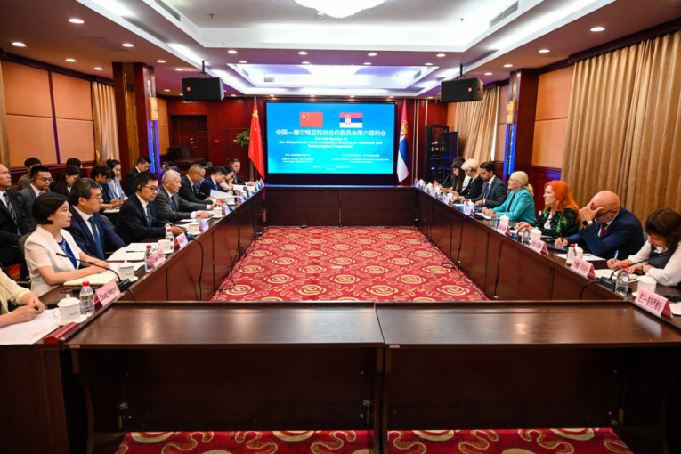 Srpsko-kineski komitet za naučnu i tehnološku saradnju održan u Pekingu: U planu proširenje saradnje u oblasti veštačke inteligencije