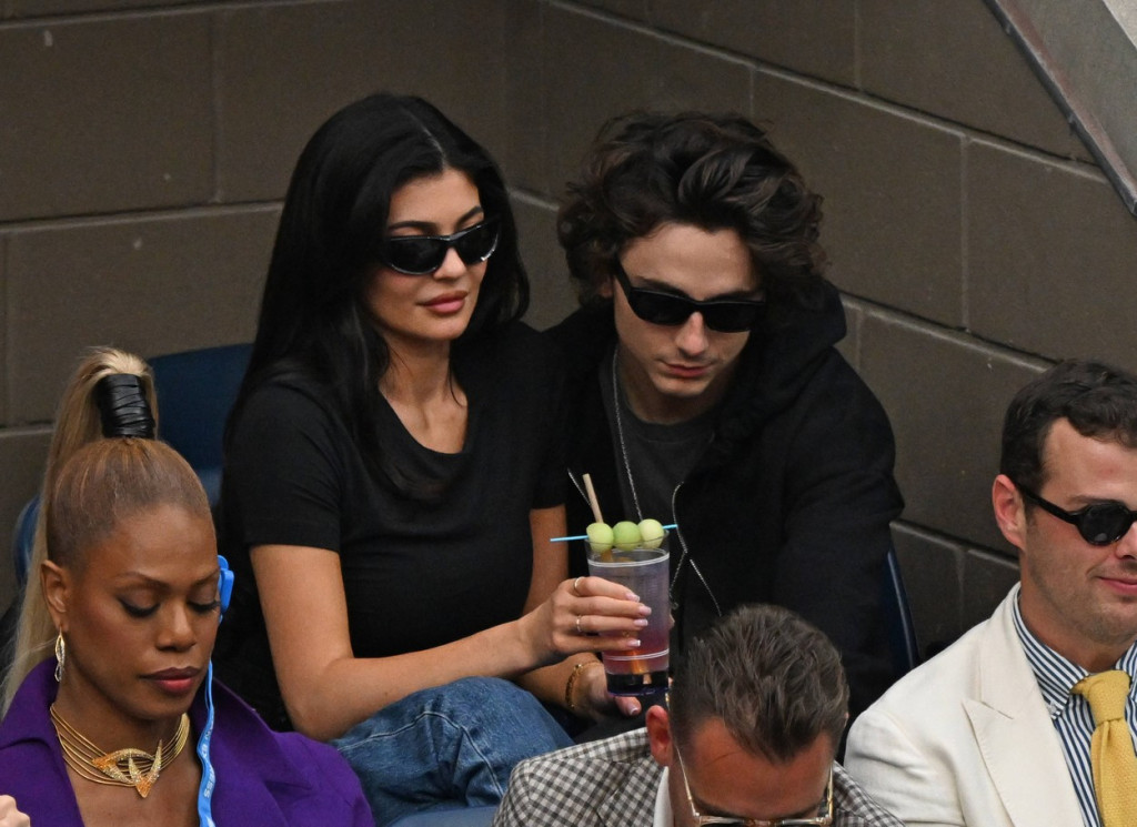 Kajli Džener i Timoti Šalame gledali meč Novaka Đokovića