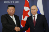 Počeo lični sastanak Vladimira Putina i Kim Džong Una: Otkriveno o čemu će pričati (VIDEO)