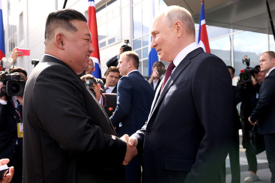 Severna Koreja podržala "rusku pravednu borbu" u Ukrajini: Završen sastanak, evo šta su jedan drugom rekli Kim i Putin (VIDEO)