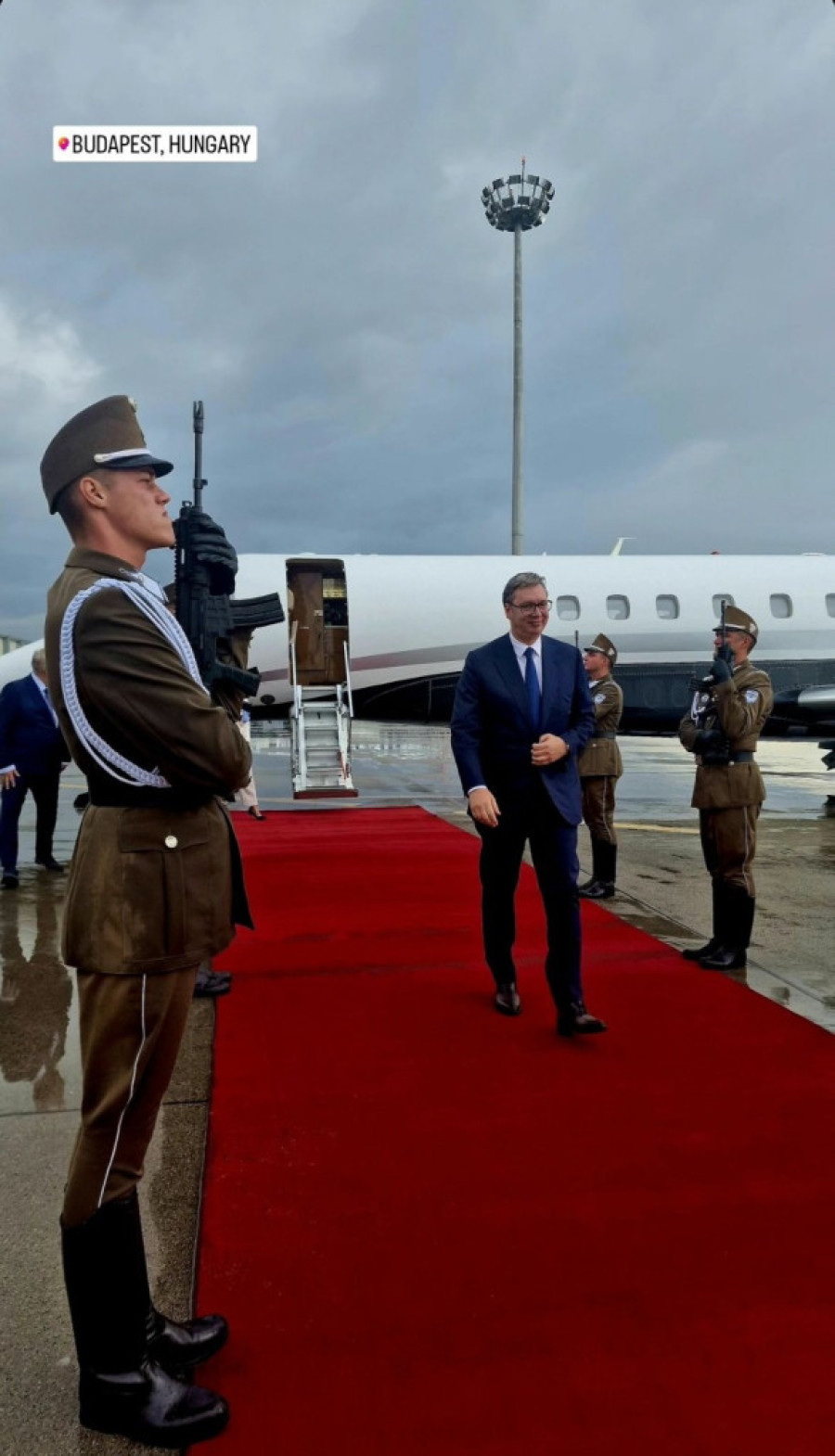 Predsednik Vučić stigao u Mađarsku! Očekuju ga razgovori sa Orbanom i predsednikom Bugarske Radevim!