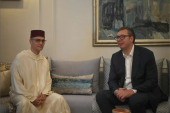 Vučić sa ambasadorom Maroka: Predsednik još jednom izrazio saučešće narodu ove prijateljske države zbog poginulih u razornom zemljotresu