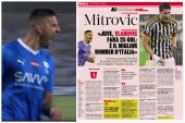 Mitrović preko novina pozvao Vlahovića u Saudijsku Arabiju: Znam da si tamo srećan, ali dođi!