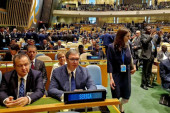 Istorijski dan za Srbiju! Predsednik Vučić danas govori na zasedanju Generalne skupštine UN!