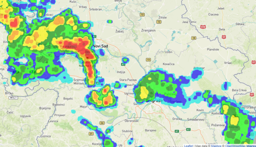 Pogoršanje vremena stiže u Srbiju: Naoblačenje od sutra, a snažni ciklon jača, evo gde se očekuju pljuskovi sa grmljavinom