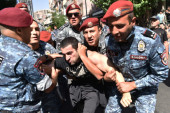 Policija uhapsila 84 demonstranta u Jermeniji: Protesti se ne smiruju, zahteva se ostavka Pašinjana