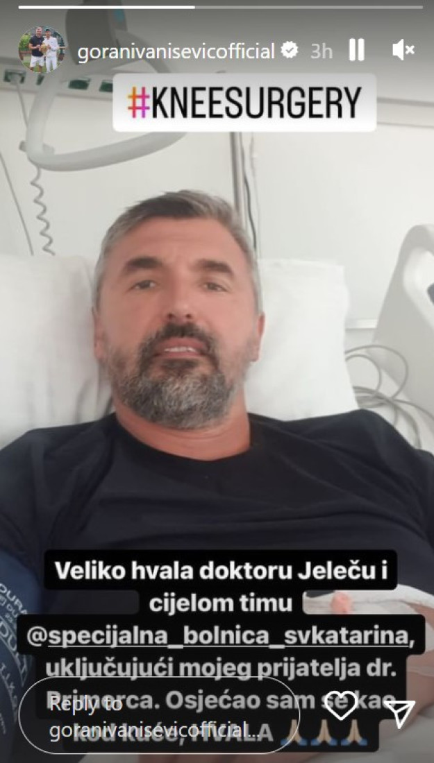 Novakov trener u bolnici! Ivanišević operisan!