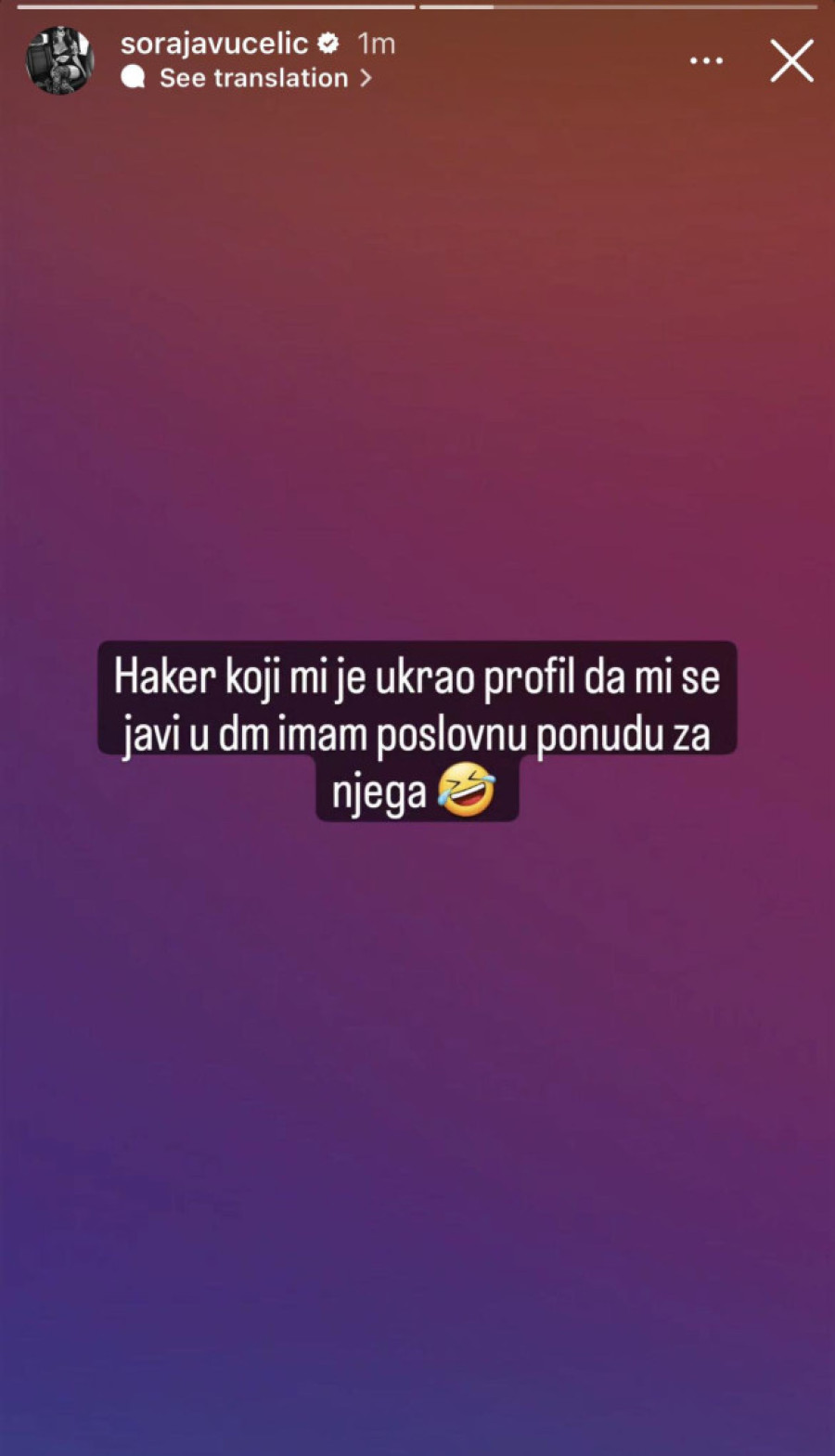 Soraja Vučelić se odbranila od hakera, pa počela da provocira: Šta ću sad sa ovim udvaračima (FOTO)