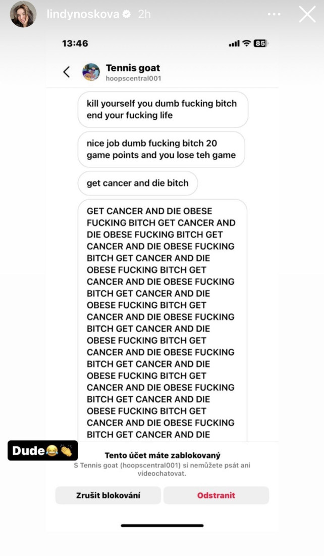 Šta je sa ljudima: Češka teniserka dobila strašne poruke posle poraza u Tokiju! (FOTO)