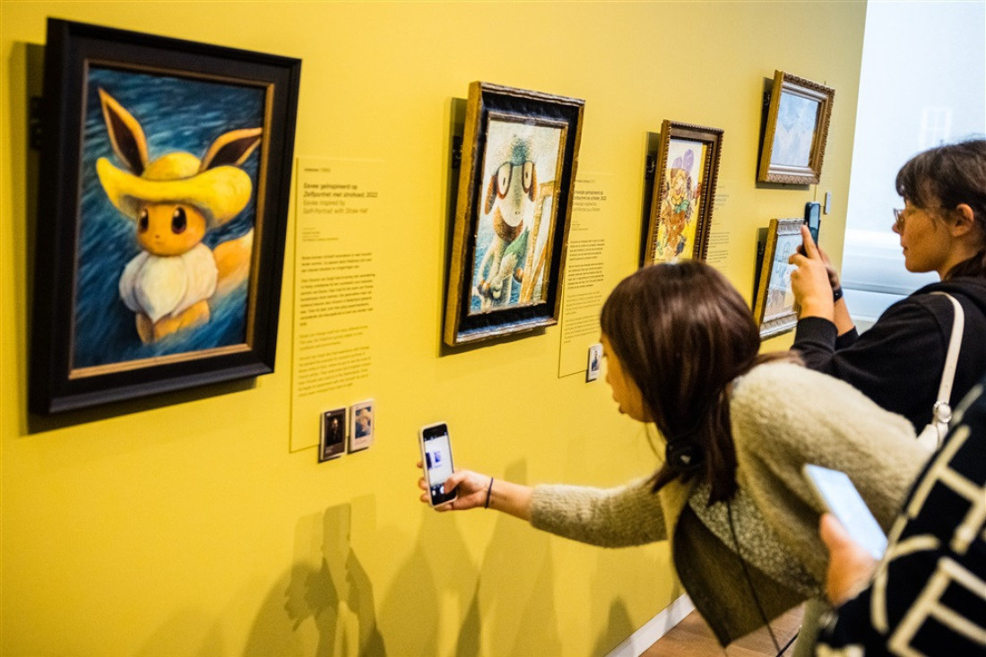 Pokemoni na slikama Van Goga: Omiljeni crtani likovi u postimpresionističkom stilu (FOTO/VIDEO)