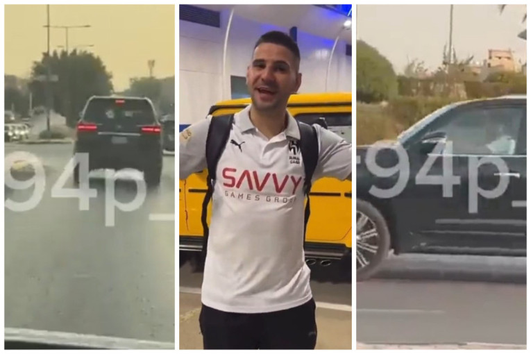 Saudijci optužuju Mitrovića za loše ponašanje u saobraćaju: Zakon mora da se primeni na Srbina! (VIDEO)