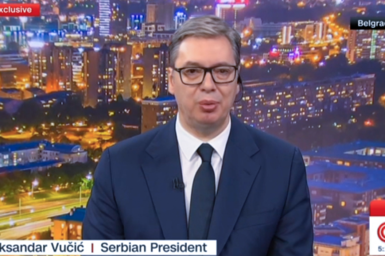 Predsednik Vučić za CNN: Za 2 godine Kurtijeve vladavine imate 3 ubijena Srbina! Hapse Srbe bez ikakvih optužnica!