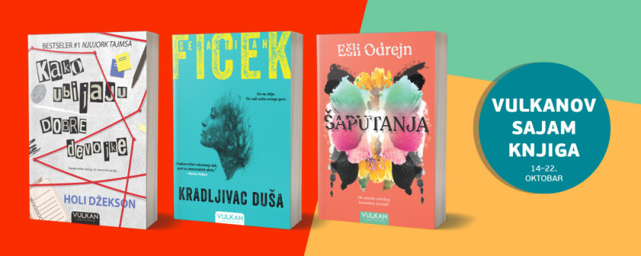 Vulkanov sajam knjiga – erupcija sjajnih naslova za decu i odrasle!