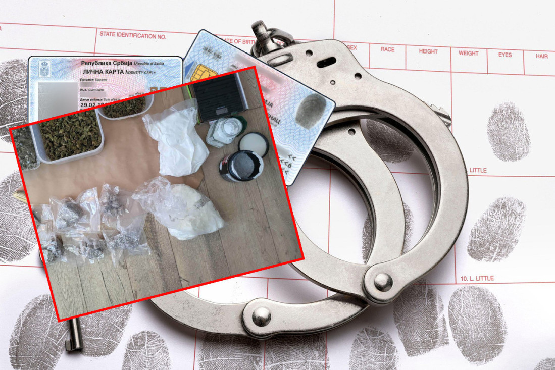 Hrvat uhapšen u Subotici: Držao drogu, maltretirao osoblje lokala i imao falš ličnu kartu!
