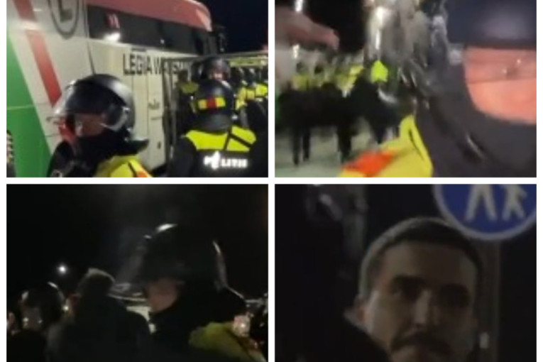 Skandal u Holandiji! Policija pendrečila Poljake, priveden i bivši fudbaler Zvezde (VIDEO)