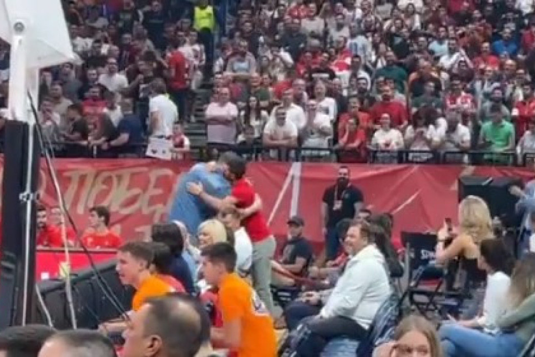 Baš emotivan momenat: Nole trčao da zagrli Borišu! (VIDEO)