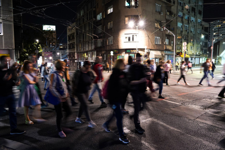 Završen 23. politički protest u Beogradu: Malobrojne pristalice dela opozicije se razišle