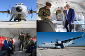 Srpska vojska sve jača: Stigao prvi od dva transportna aviona CASA C-295, Vučević razgovarao s pilotima obučavanim u Sеvilji