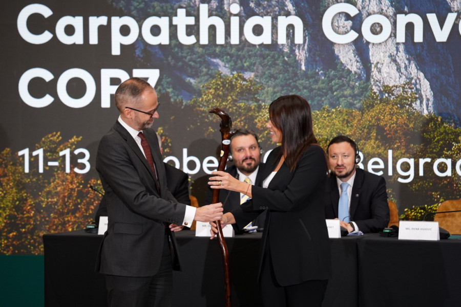 Ministarka Vujović preuzela trogodišnje predsedavanje Karpatskom konvencijom