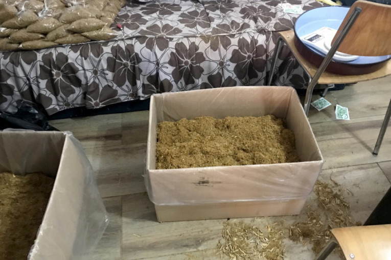 U kući držao 102 kilograma duvana: Paraćinac osumnjičen za šverc