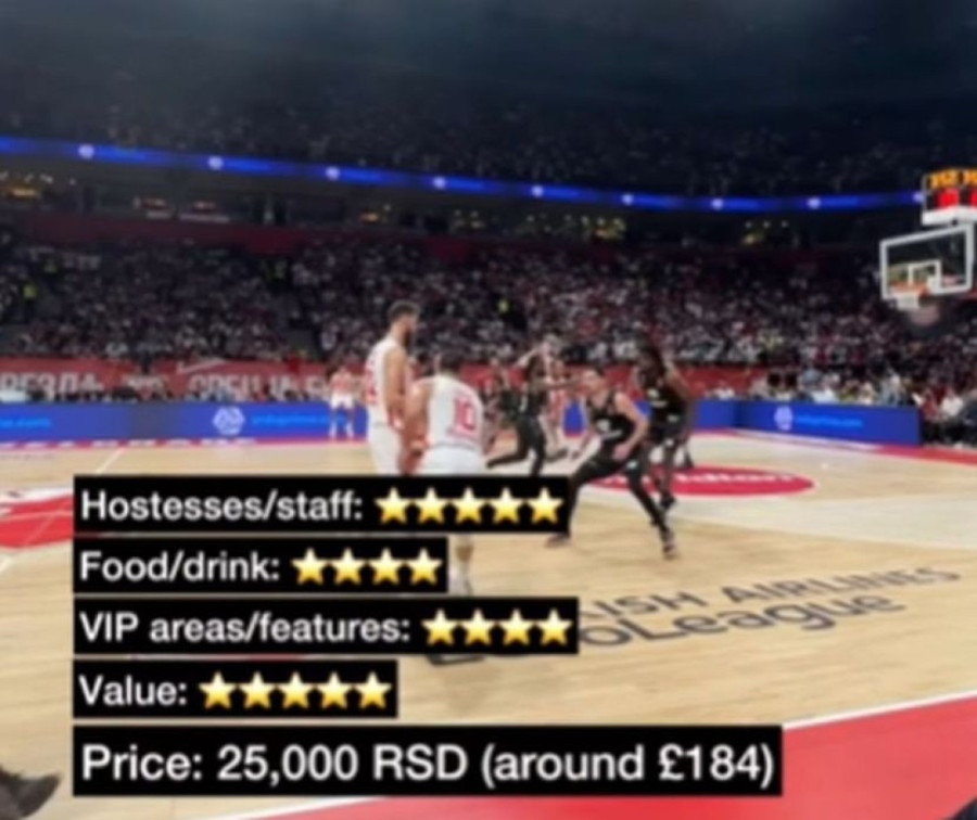 Zvezda, Novak i Arena oduševili Britance! Za sve živo su dobili maksimalan broj zvezdica (VIDEO)