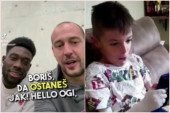 Milan Borjan u društvu zvezde Bajerna malog Ognjena doveo do suza: Ogi, nastavi da se boriš i budi jak! (VIDEO)