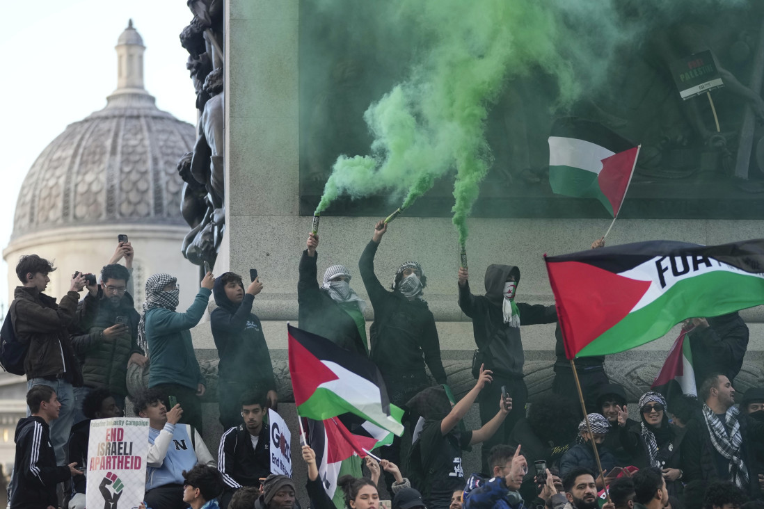 Protest u Londonu: Marš podrške palestinskom narodu