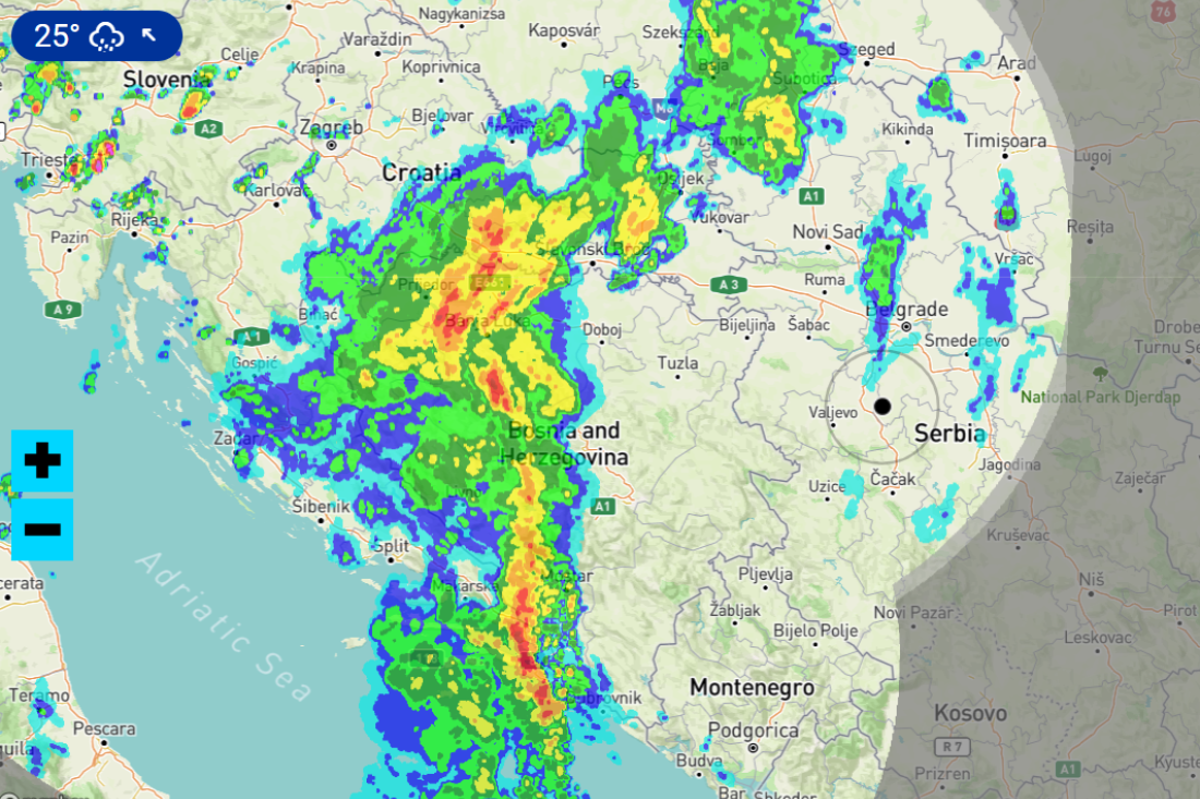 Nevreme ide ka ovim delovima Srbije! Evo gde će oluja udariti, stiže nam i prljava kiša, a onda preokret