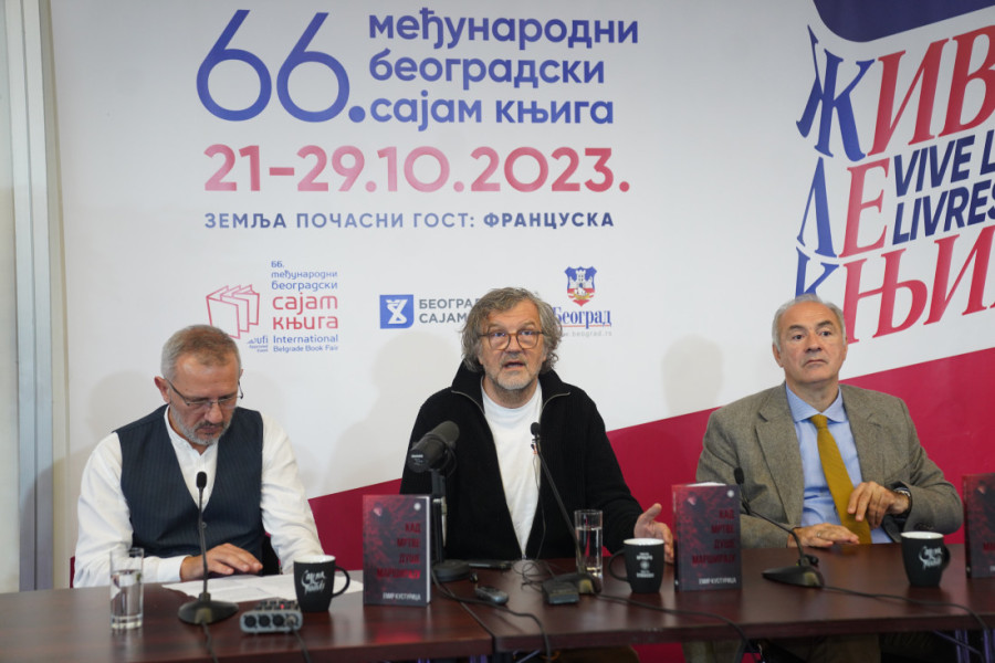 Kusturica objavio novi roman "Kad mrtve duše marširaju": Uskoro će moći da nam stave u usta ono što nismo ni pomislili