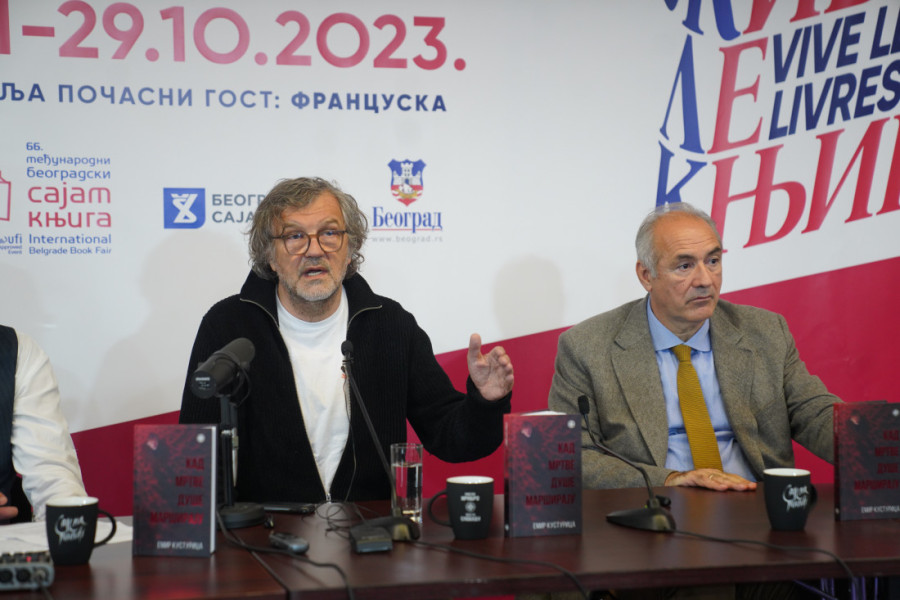 Kusturica objavio novi roman "Kad mrtve duše marširaju": Uskoro će moći da nam stave u usta ono što nismo ni pomislili
