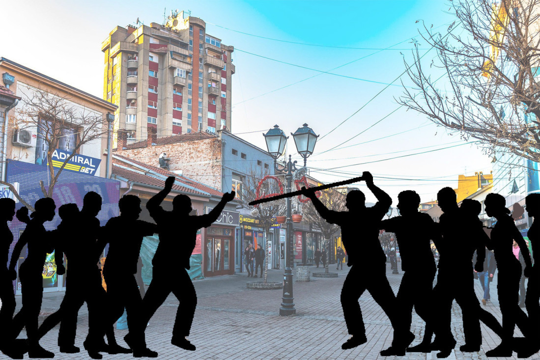 Masovna tuča u Leskovcu: Tukli se u gradu, pa zbrisali pre dolaska policije i Hitne pomoći