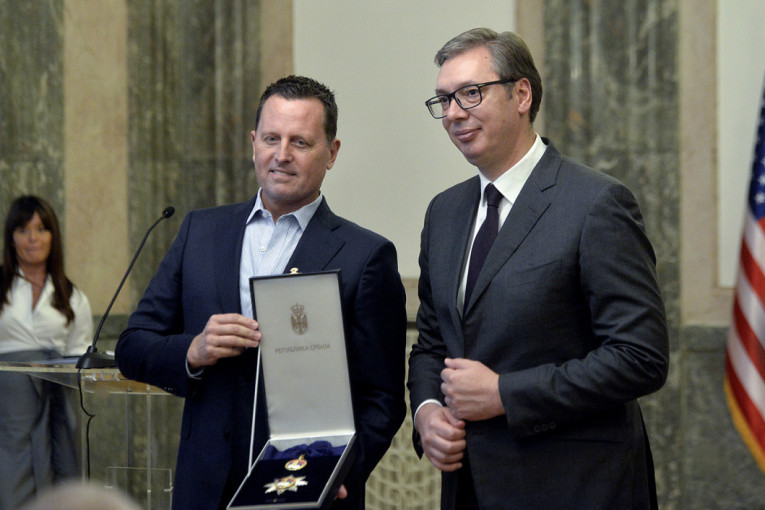 Vučić uručio Grenelu Orden srpske zastave prvog stepena: Ričard je prijatelj Srbije koji je doprineo miru i stabilnosti u regionu