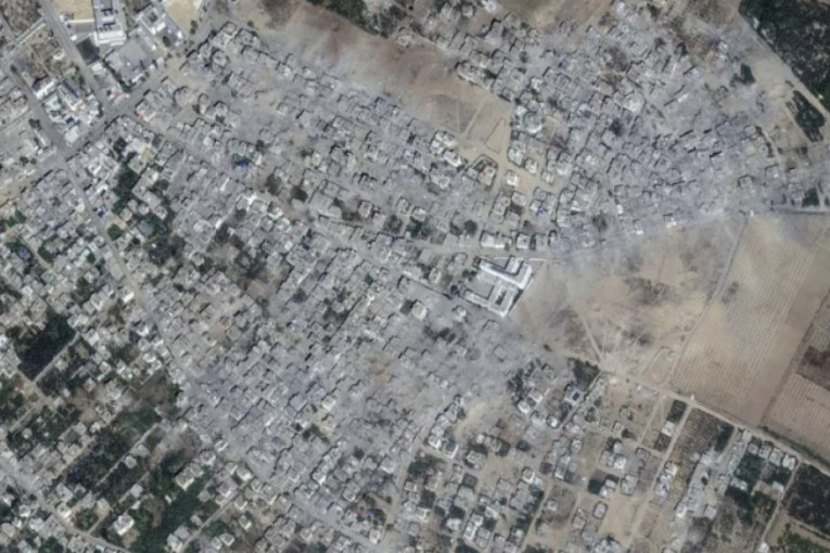 Prah i pepeo: Fotografije iz svemira pokazuju neverovatne razmere razaranja u Gazi