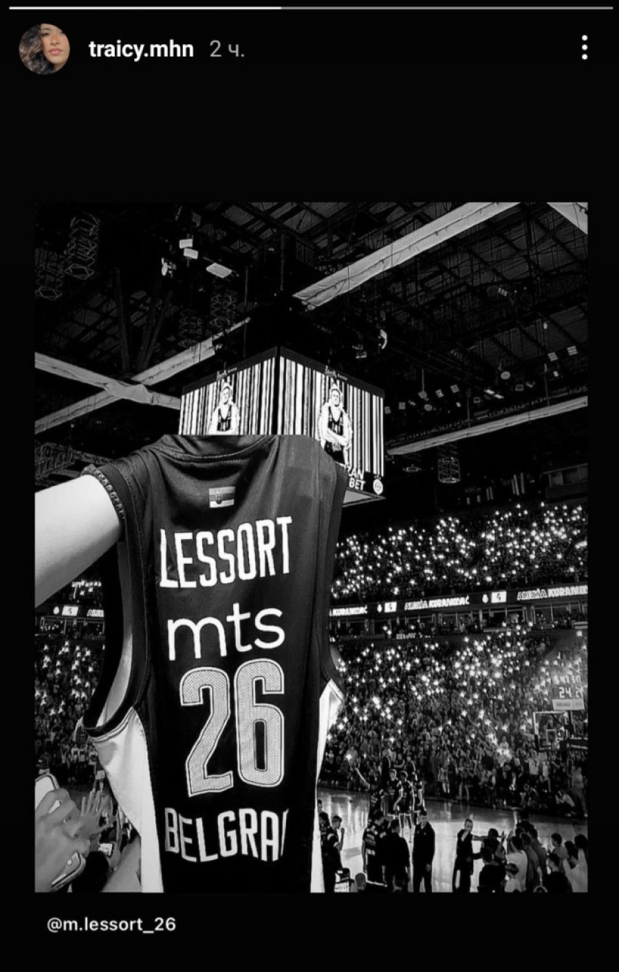 Partizan je porodica! Lesorova žena odgovorila navijačima Panatinaikosa i dodatno raspalila euforiju kod Grobara! (FOTO)