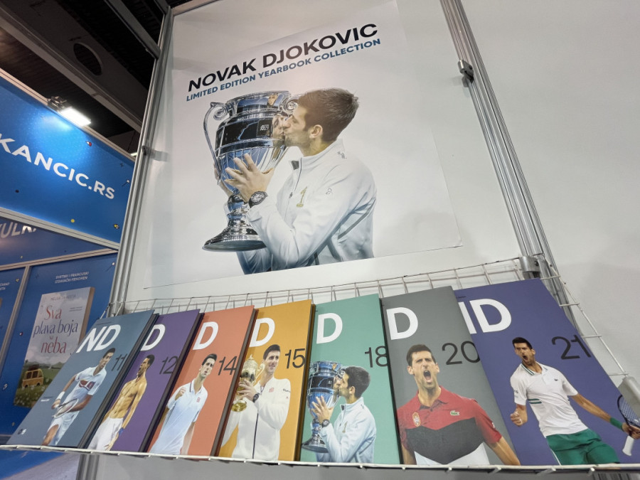 Novakova neispričana priča: Možete je pronaći na Sajmu knjiga (FOTO)