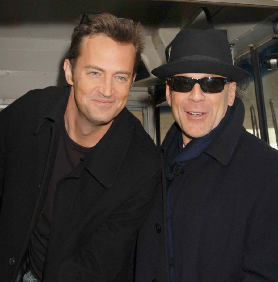 Metju Peri i Brus Vilis su bili veliki prijatelji: Emotivne reči preminulog glumca i jedna neobična opklada (FOTO/VIDEO)