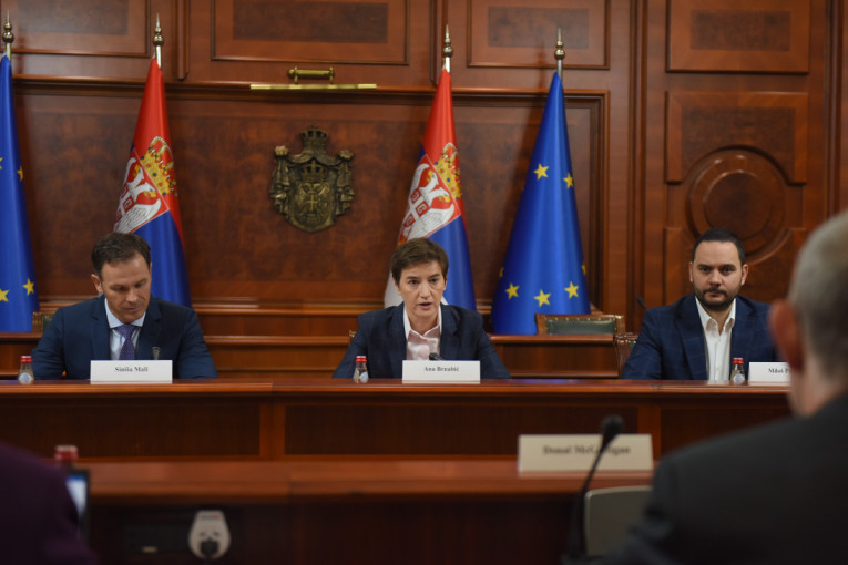 Evidentan napredak Srbije, dobri makroekonomski rezultati: Premijerka Brnabić sa delegacijom MMF-a